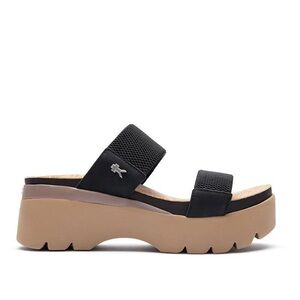 KURU Women’s Loma Tila Black Sandals Size 12